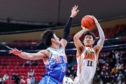 江西男篮主场成功战胜甘肃队